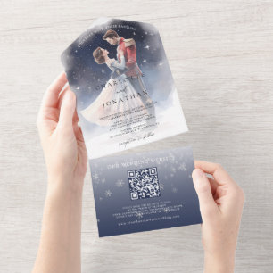 Nutcracker Whimsical Fairytale Winter Wedding