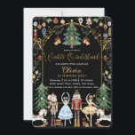 Nutcracker Winter Onederland 1:a födelsedagen Inbjudningar<br><div class="desc">Personalisera den här vintagen inspirerade först födelsedagsfest inbjudan till vintern med dina uppgifter om party enkelt och snabbt, tryck helt enkelt på anpassningsknappen för att ytterligare ordna om och formatera stil och textens placering. Med visuella tecken från Nutcracker i vibrerande ljusa färger. Perfekt för din lilla snöflake första födelsedag! Matchande...</div>