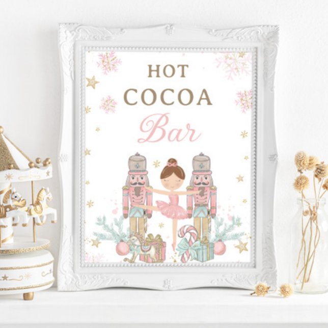 Nutcracker Winter Onederland Hett Cocoa Pub Poster (Skapare uppladdad)