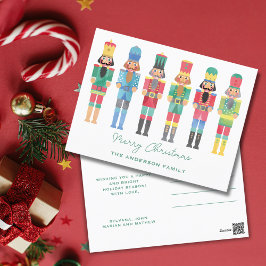 NUTCRACKERS CHRISTMAS VYKORT