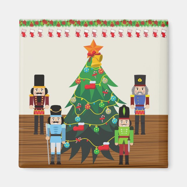Nutcrackers-jul Magnet (Framsidan)