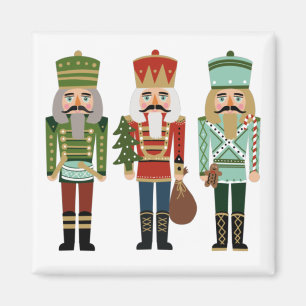 Nutcrackers, klassisk jul magnet