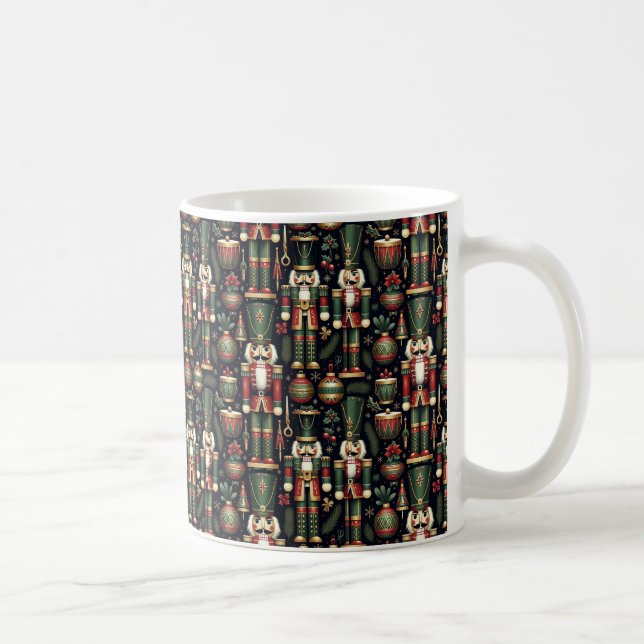 Nutcrackers Mönster Mugg (Höger)
