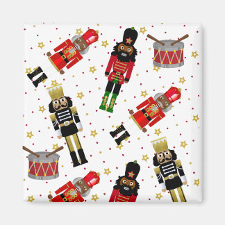 Nutcrackers och Drums Magnet