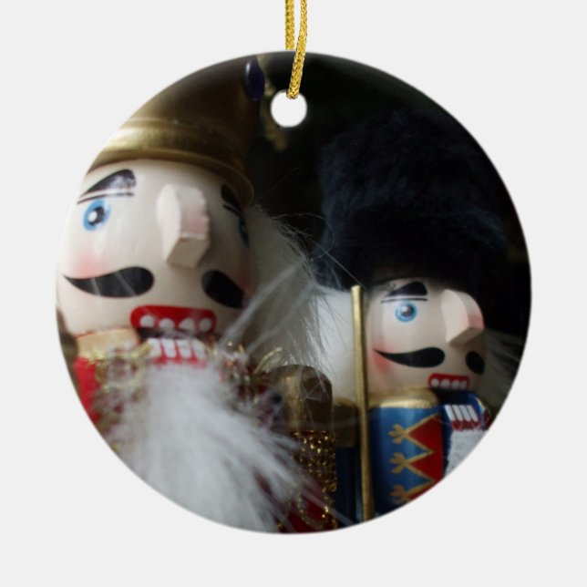 Nutcrakers prydnad julgransprydnad keramik (Framsidan)