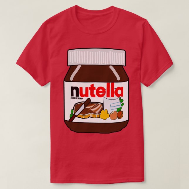 Nutella Burk  T Shirt (Design framsida)