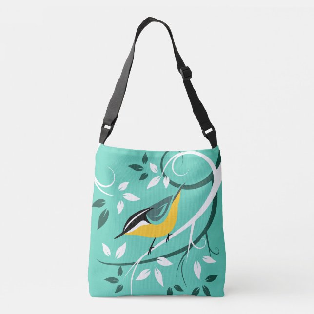 Nuthatch Art Axelväska (Baksida)