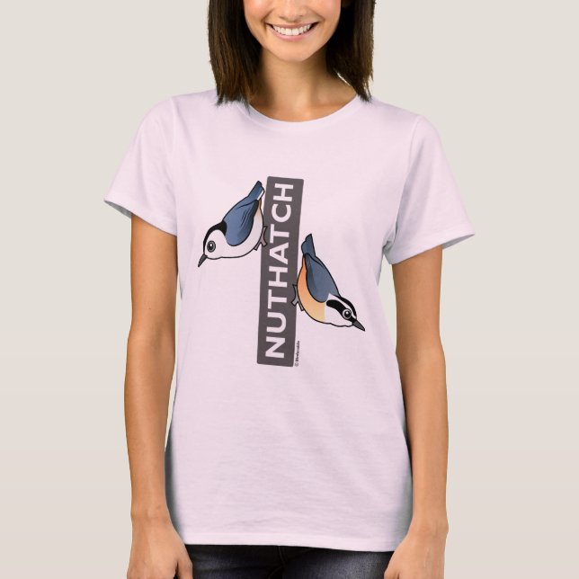 Nuthatch Fläkt T-shirt (Framsida)