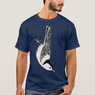 Nuthatch Illustration T Shirt