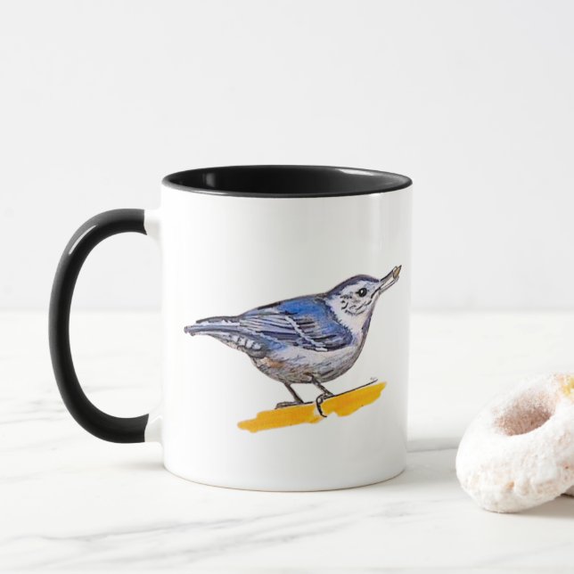 Nuthatch Mugg (Med munk)