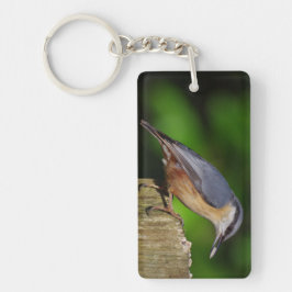 Nuthatch-Nyckelring Nyckelring