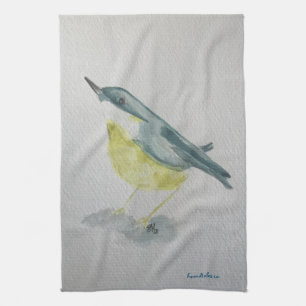 Nuthatch Tea Towel Kökshandduk