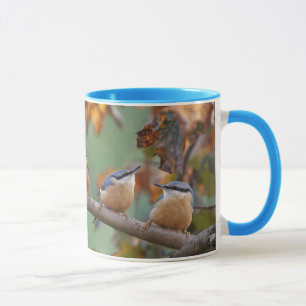 Nuthatchcollage Mugg