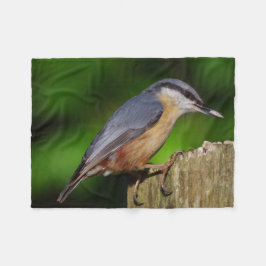 Nuthatchullfilt Fleecefilt