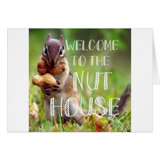 NUTHOUSE HÄLSNINGSKORT (Framsidan Horizontal)