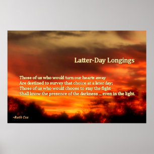 Nutidaa längtan poster
