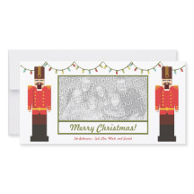 Nutkrackare, God jul, fotokortmall