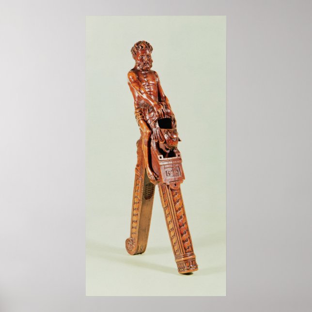 Nutkrackare i form av en man poster (Framsidan)