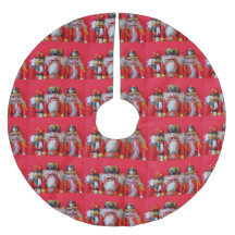 Nutkrackare i röda uniformer