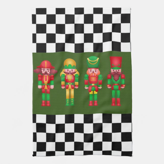 Nutkrackare Kökshandduk (Vertikal)