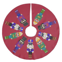 Nutkrackare som ser snygga ut julgransmatta borstad polyester