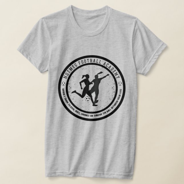 Nutmeg Football Academy - Fotboll T Shirt (Laydown)