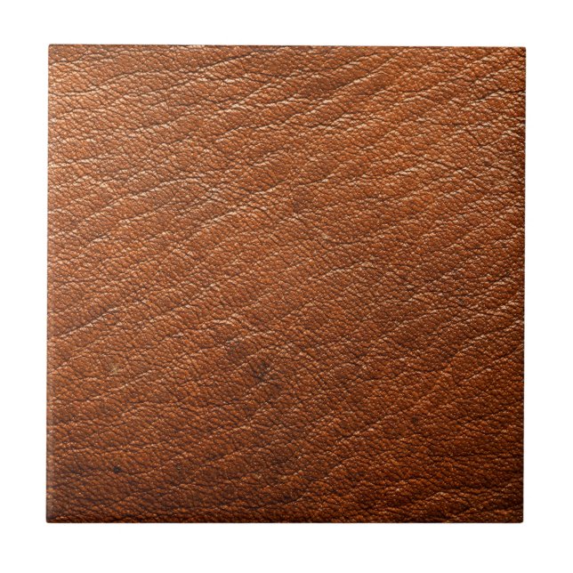 Nutmeg Leather Kakelplatta (Framsidan)