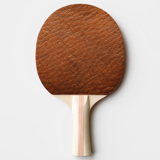 Nutmeg Leather Pingisracket (Baksidan)