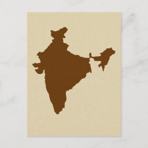 Nutmeg Spice Moods Indien Vykort