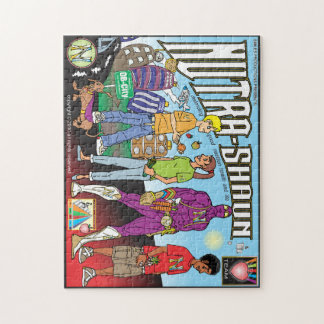 Nutra-Shaun och Vita-teamet Pussel