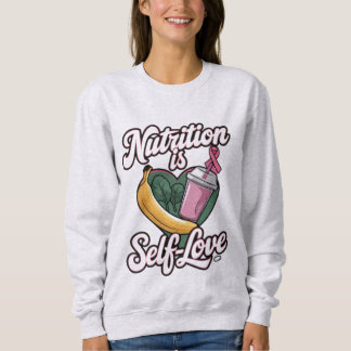 "Nutrition is Self-Kärlek" Premium Unisex Longslee T Shirt