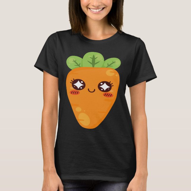 Nutritionist Carrot for Dietician and Vegan T Shirt (Framsida)