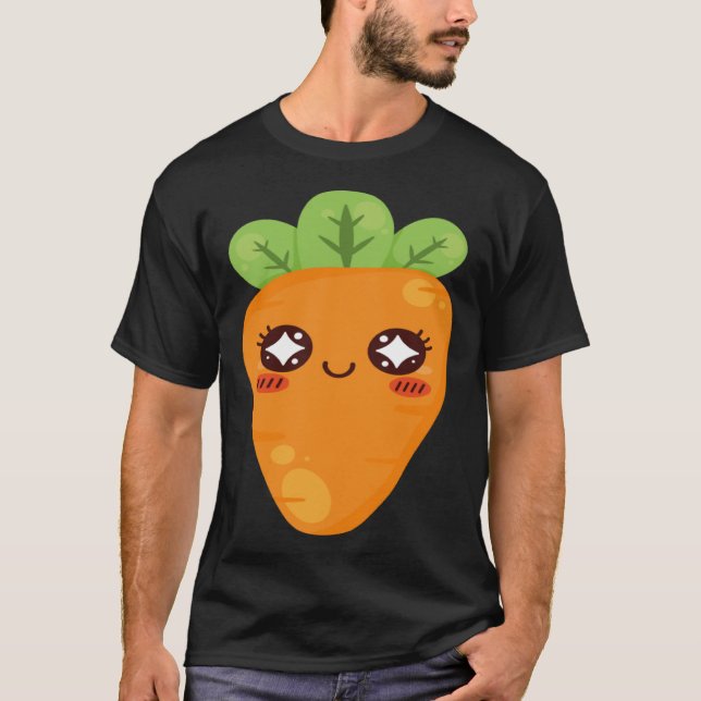 Nutritionist Carrot for Dietician and Vegan T Shirt (Framsida)