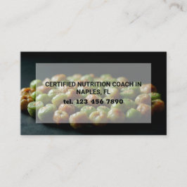 Nutritionist Dietitian QR Code Visitkort