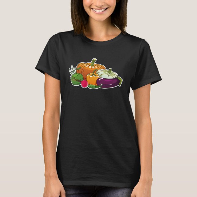 Nutritionist Salad for Dietician and Vegan T Shirt (Framsida)