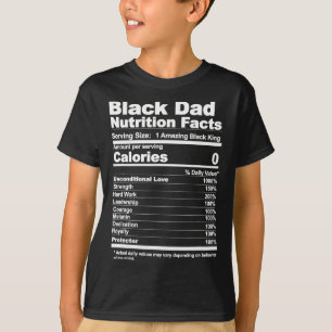 Nutritionsfakta för pappa t shirt