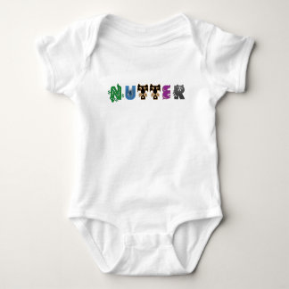 Nutter djur t shirt