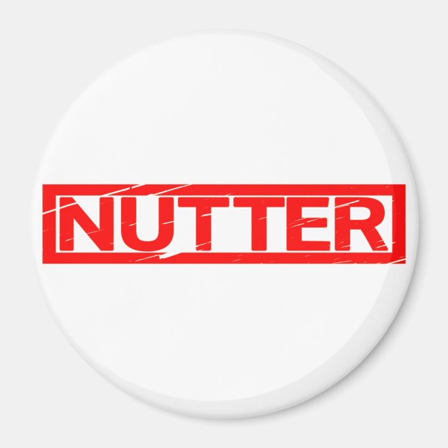 Nutter Frimärke Magnet (Framsidan)