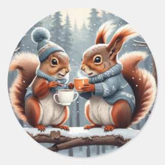 Nutty Buddies Runt Klistermärke