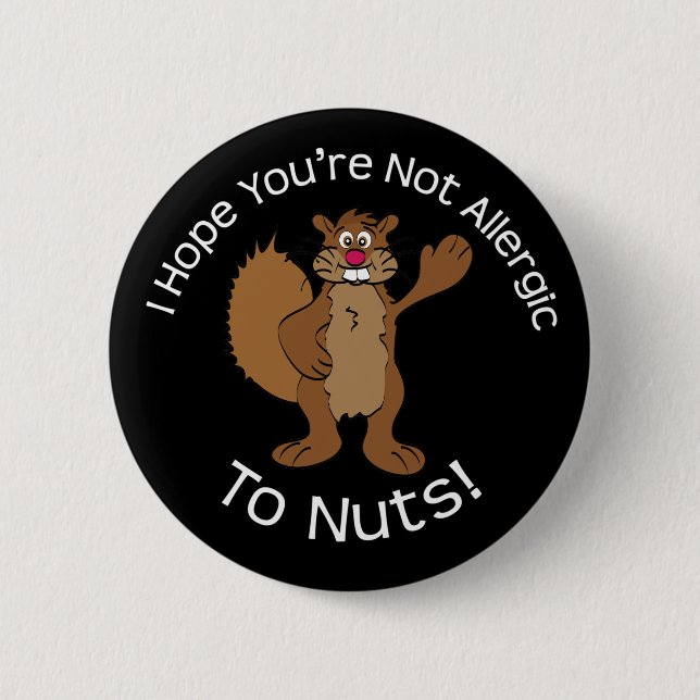 Nutty-ekorre Knapp (Framsida)