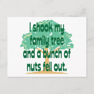 Nutty Family Vykort