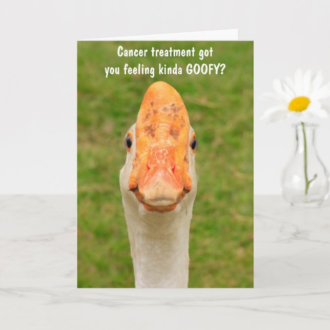 Nutty Goose Cancer Support Kort (Liten växt)
