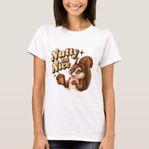 Nutty och Nice-ekorre T Shirt