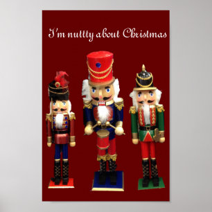 "Nutty om Chrstmas" Poster