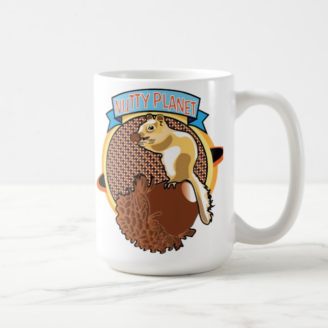 Nutty planet kaffemugg (Höger)
