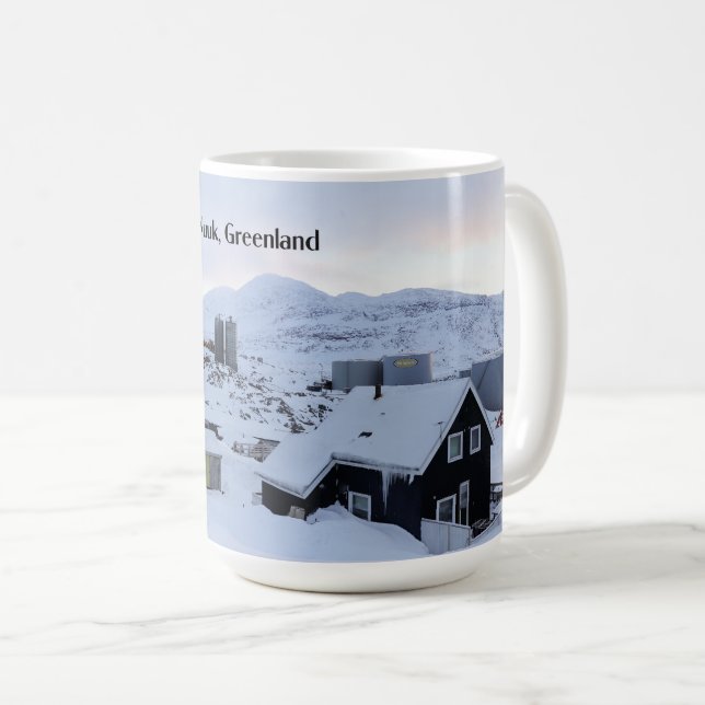 Nuuk, Greenland landscape photograph Kaffemugg (Framsida höger)