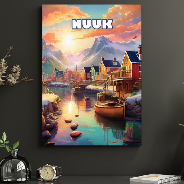Nuuk, pearl of the Arctic Poster (Skapare uppladdad)