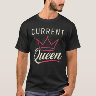 Nuvarande drottning Wire Krona Electrician Women T Shirt