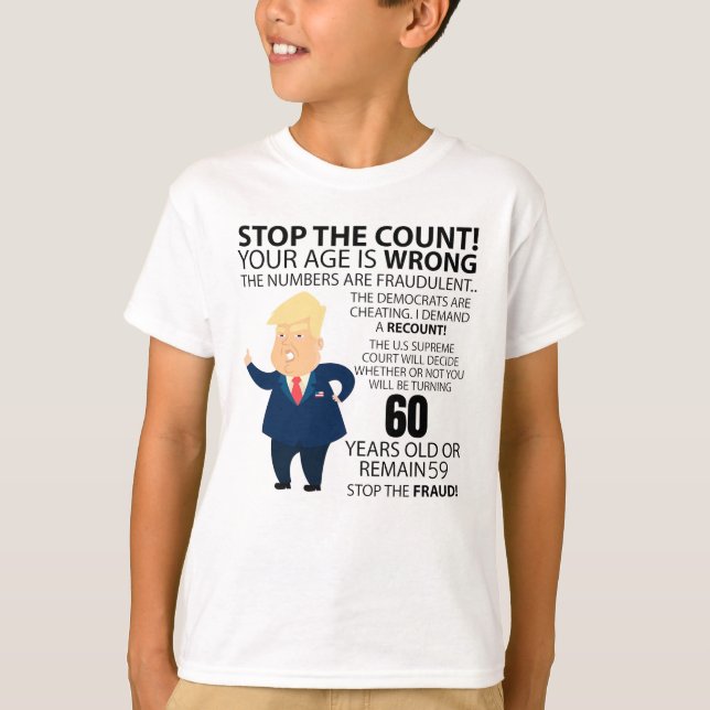 Nuvarande födelsedag i Lycklig T Shirt (Framsida)