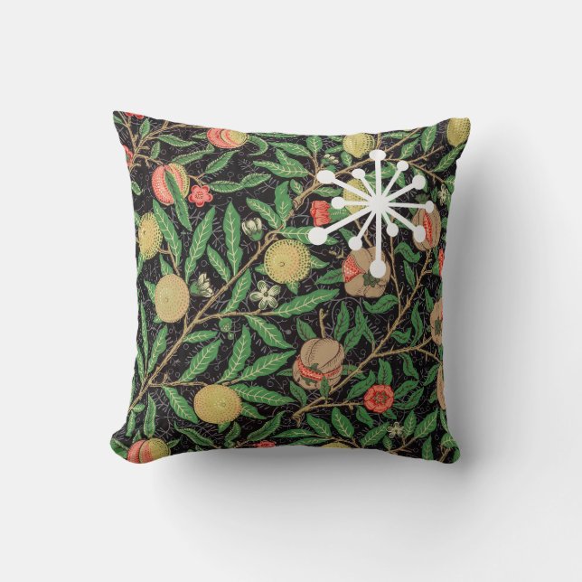 Nuvarande Garnish™-Vintage Botaniskt Kudde (Framsida)